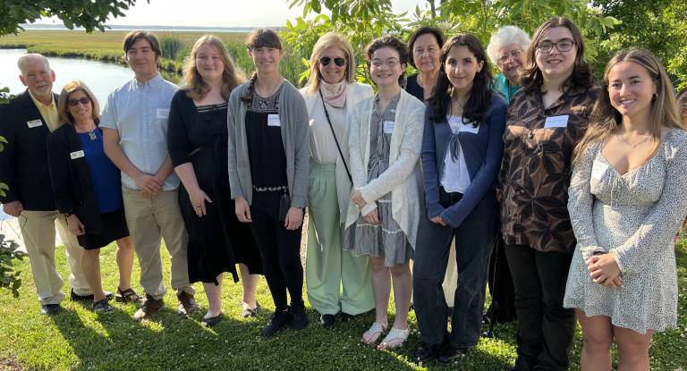 Art League of Ocean City Awards College Scholarships  to 8 Worcester Co. Students