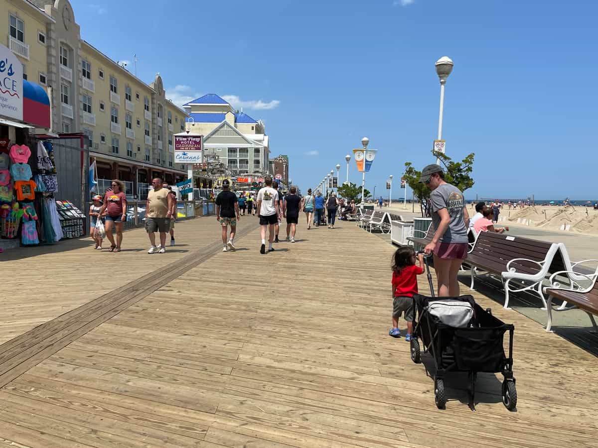 A Walk Along the Ocean City Boardwalk in June!
