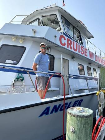 the Angler Deep Sea Fishing Boat in Ocean City MD