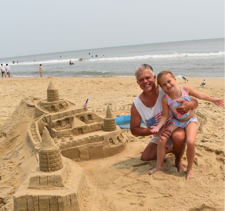 June Sand Castle Contest Winners! Let’s Meet The Kirk Family