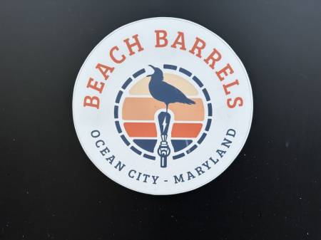 beach barrels logo on wall 450x337