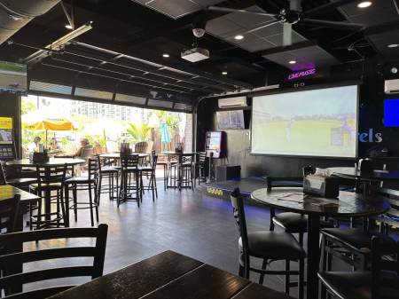 beach barrels sports screen and outdoor area from inside 450x337