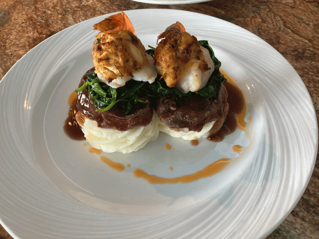 The New Menu at the Captain’s Table Bringing the Best Surf and Turf