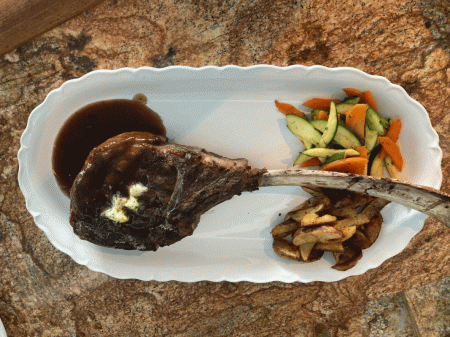 tomahawk steak Captain's Table