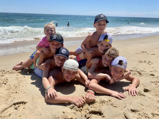 Kids on the beach
