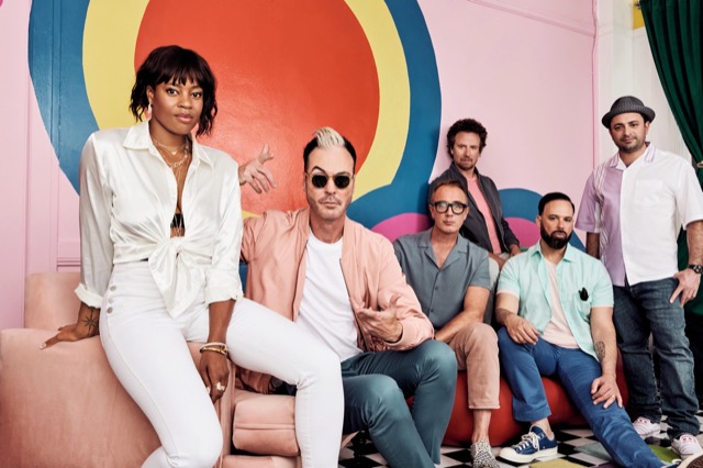 Fitz and the Tantrums Performing at Oceans Calling