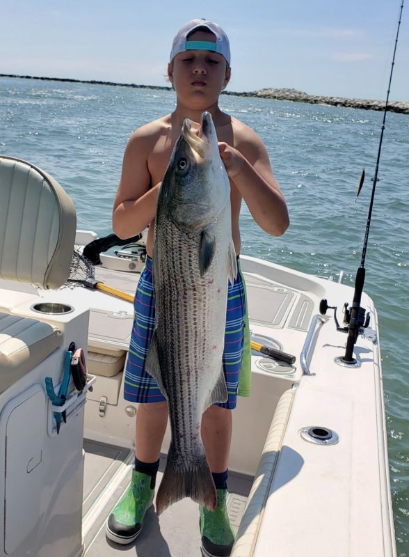 Fishing in Ocean City - Reece style