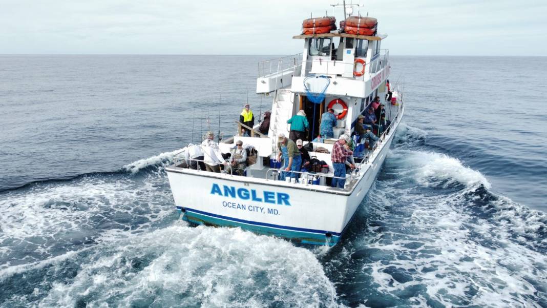Fishing on the Angler in Ocean City.