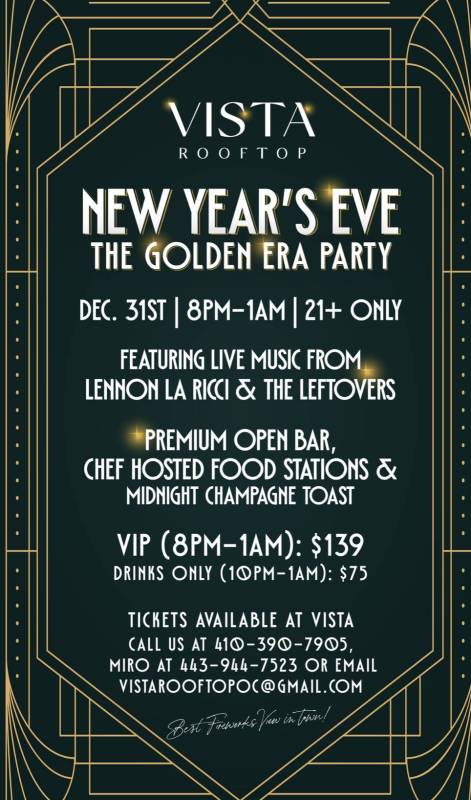Fenwick inn new years eve 2025