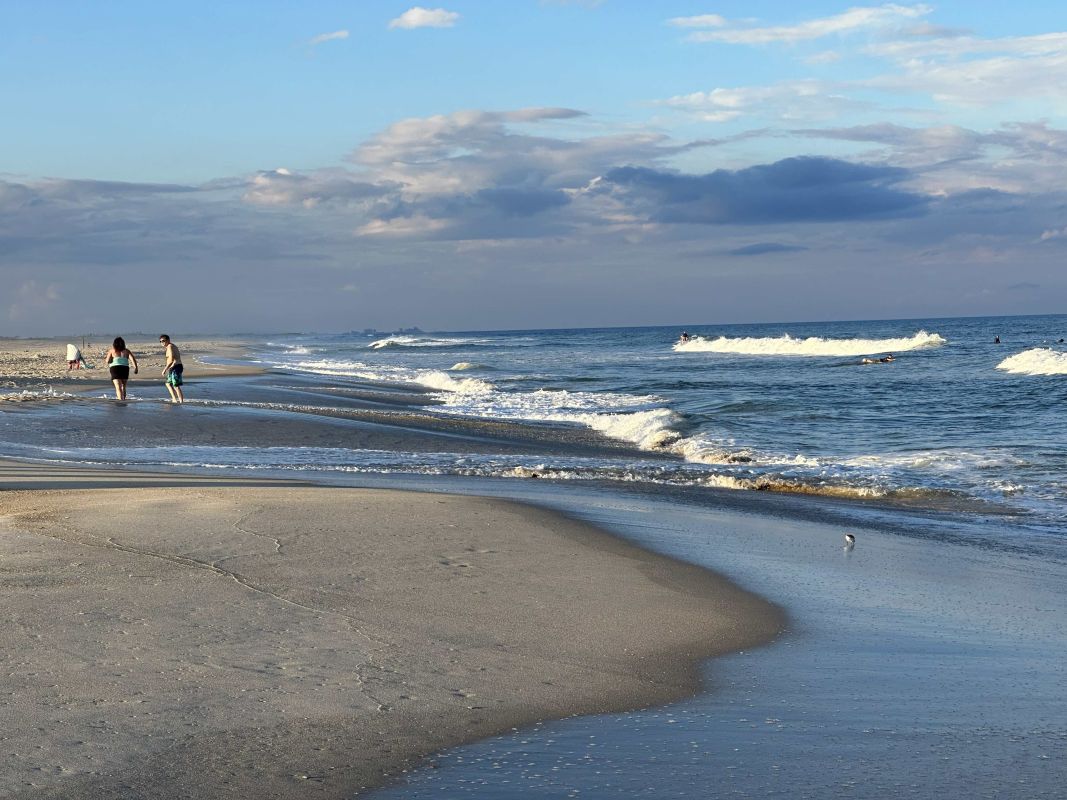 beautiful beach at Assateague Island national seashore