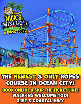 Nick's Mini Golf and Ropes Course, Ocean City, MD