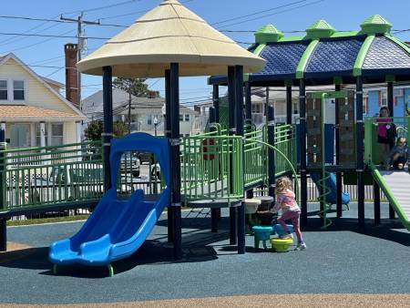 bayside park at 3rd street in ocean city accessible playgound 450x338