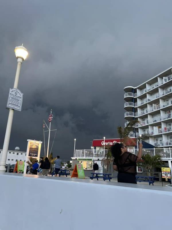 Kicking up a storm in Ocean City Md