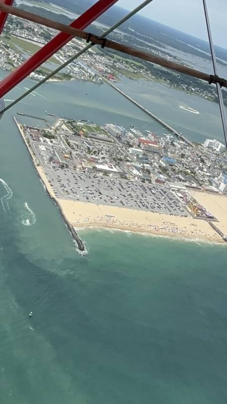 cloud dancer airplane ocean city maryland