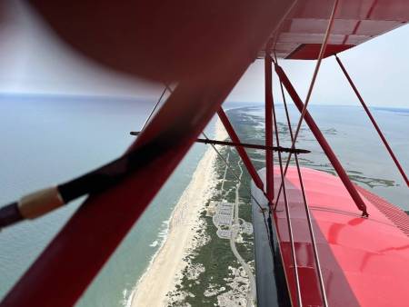 cloud dancer airplane ocean city maryland