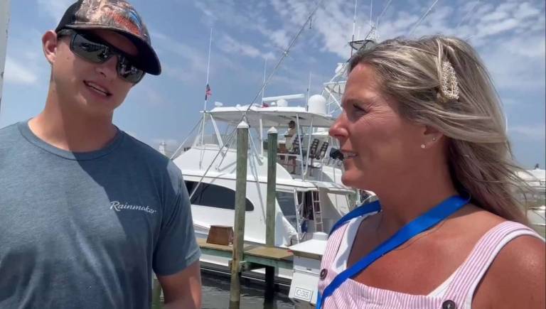 Surviving a Shark Attack to Compete in the White Marlin Open
