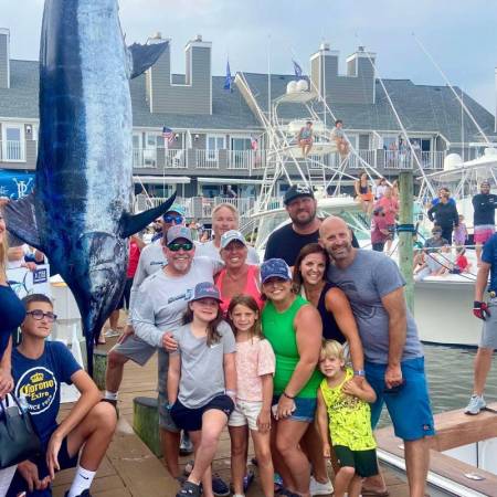 stone cutter blue marlin 897.5 pounds white marlin open