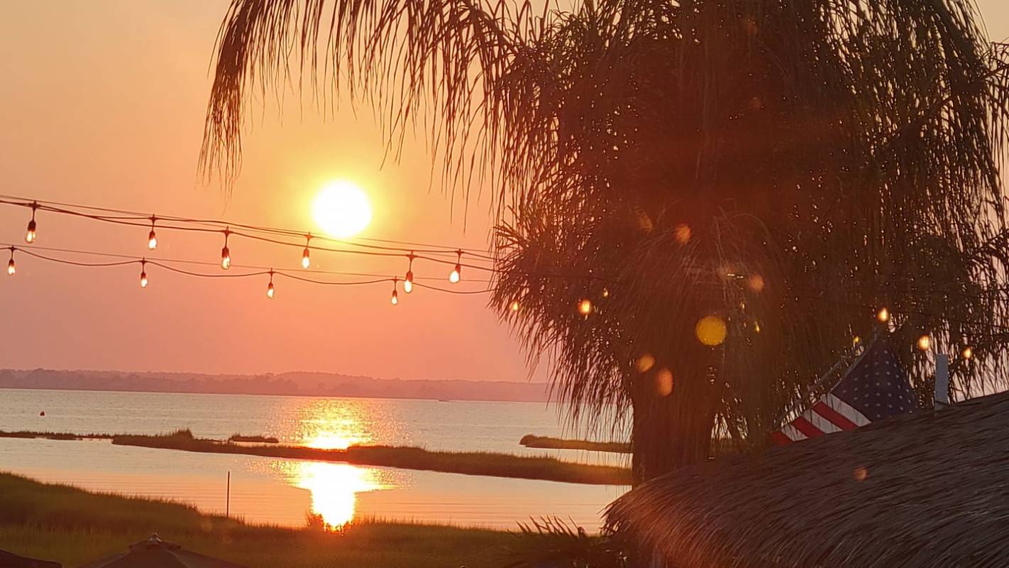 Sunset in Ocean City Md