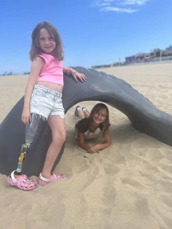 playing on the beach in Ocean City Md