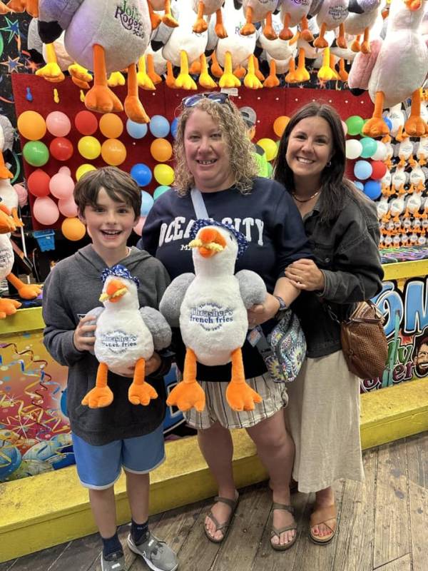 Boardwalk amusements in Ocean City Md