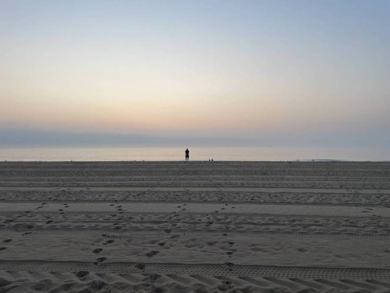 Foggy Sunrise in Ocean City