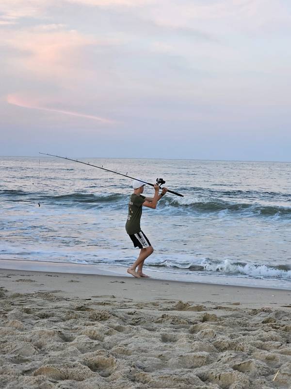 early morning fishing in ocean city md