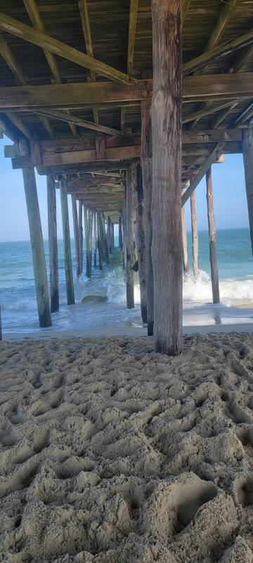 under the pier, ocean city md