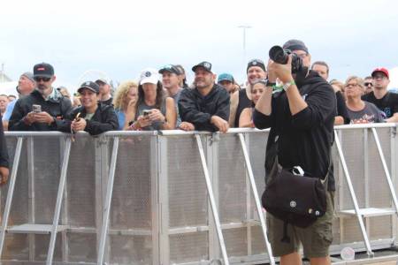Photographers work hard at Ocean's Calling to capture that perfect moment!