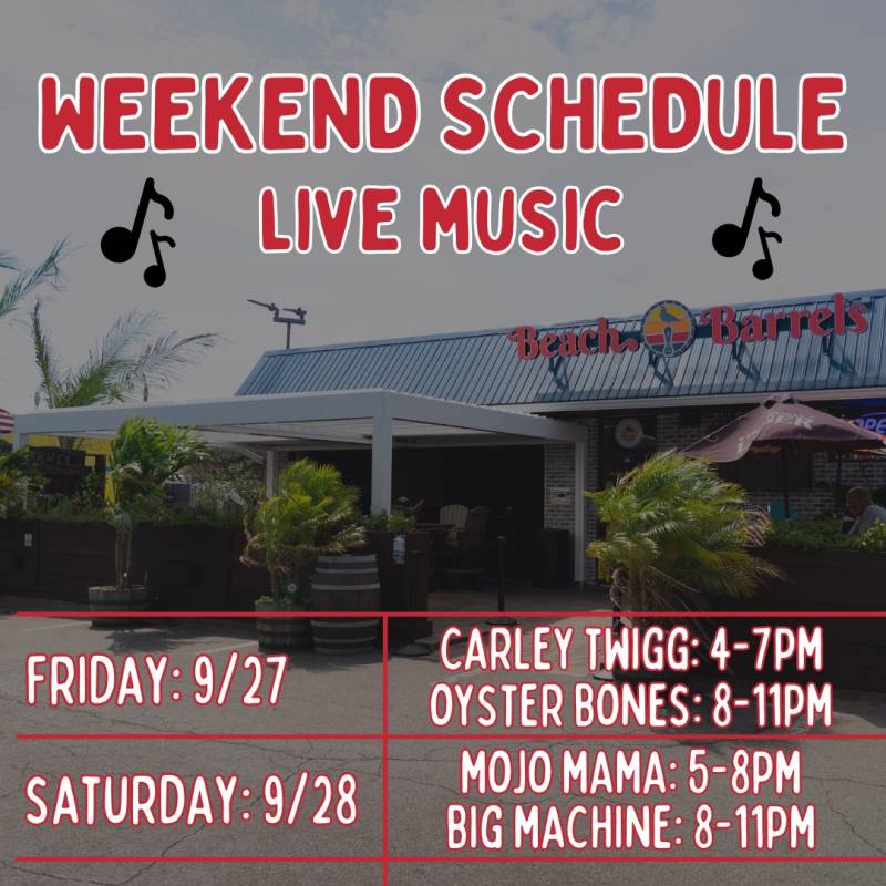 Oceans Calling Weekend at Beach Barrels North Ocean City