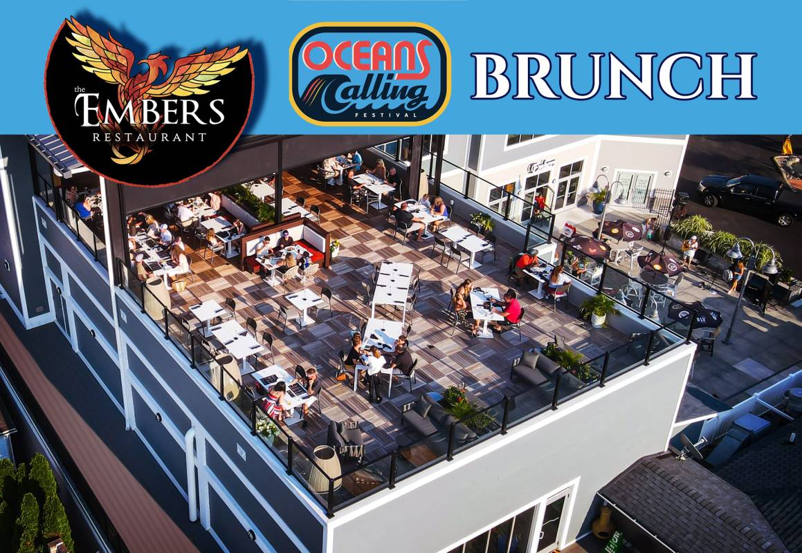 Embers Restaurant brunch during Oceans Calling