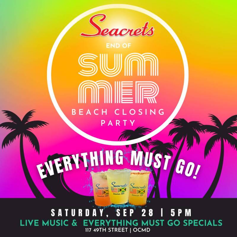 Seacrets Neon Summer Beach Party 