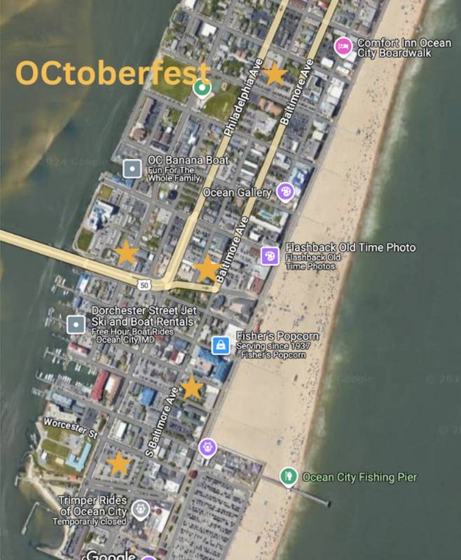 Municipal Parking Lots for OCtoberfest 