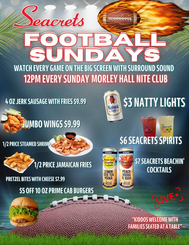 Seacrets WEBFootball-Sundays-Club