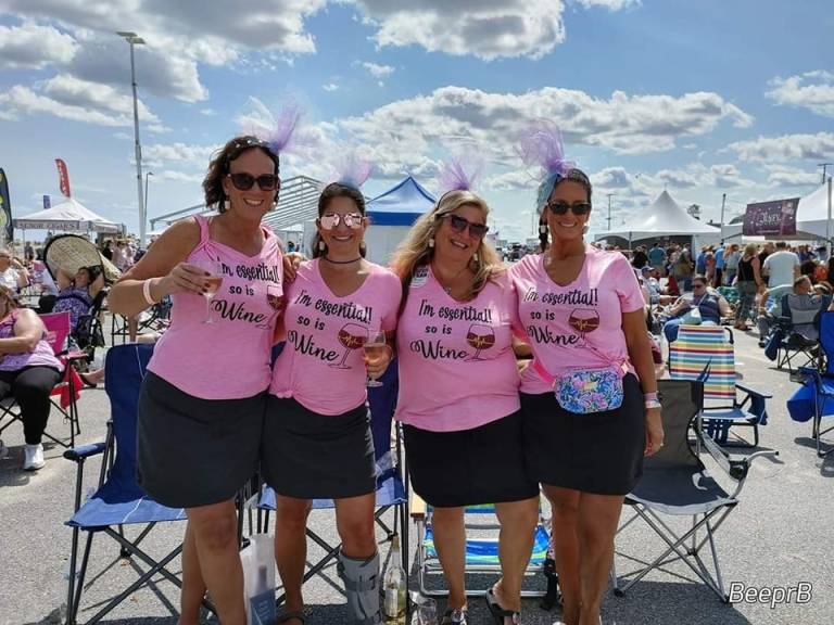 wine on the beach ocean city maryland