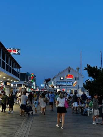 Labor Day weekend on the boardwalk