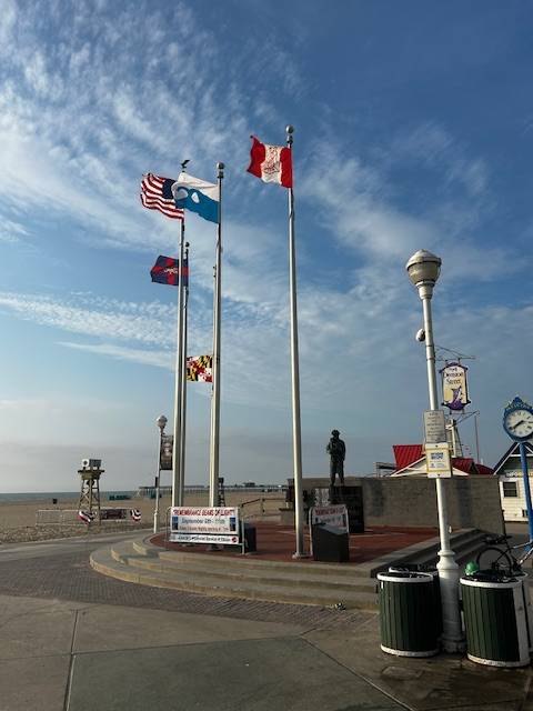 Firemens Memorial on Boardwalk at N. Division Street
