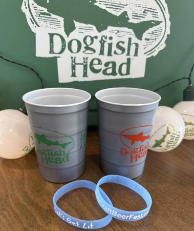 Dogfish is the 2024 lets get lit in ocean city sponsor