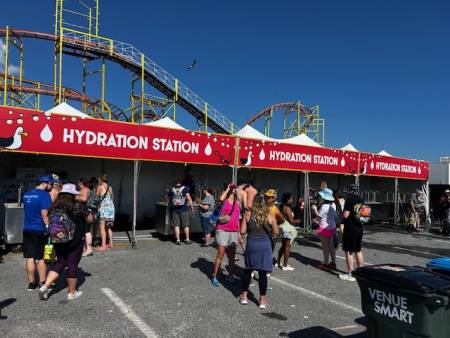 Hydration stations at Oceans Calling
