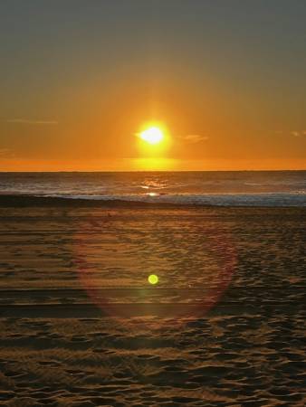 Nice sunrise on OC beach