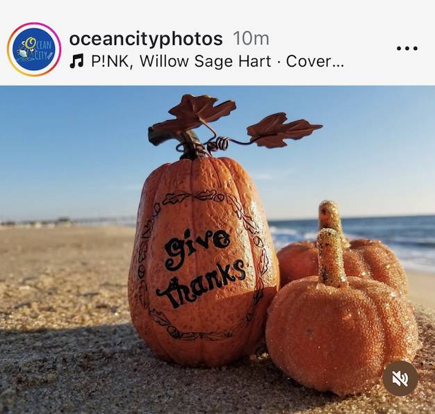 Dinner ideas for Thanksgiving in Ocean City Md