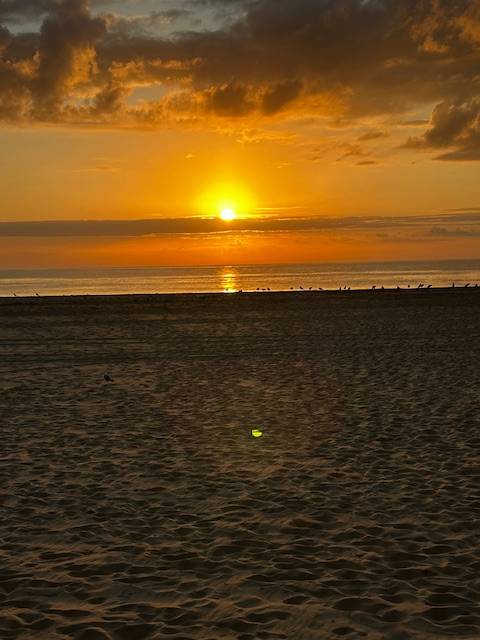 early morning sunrise in Ocean City