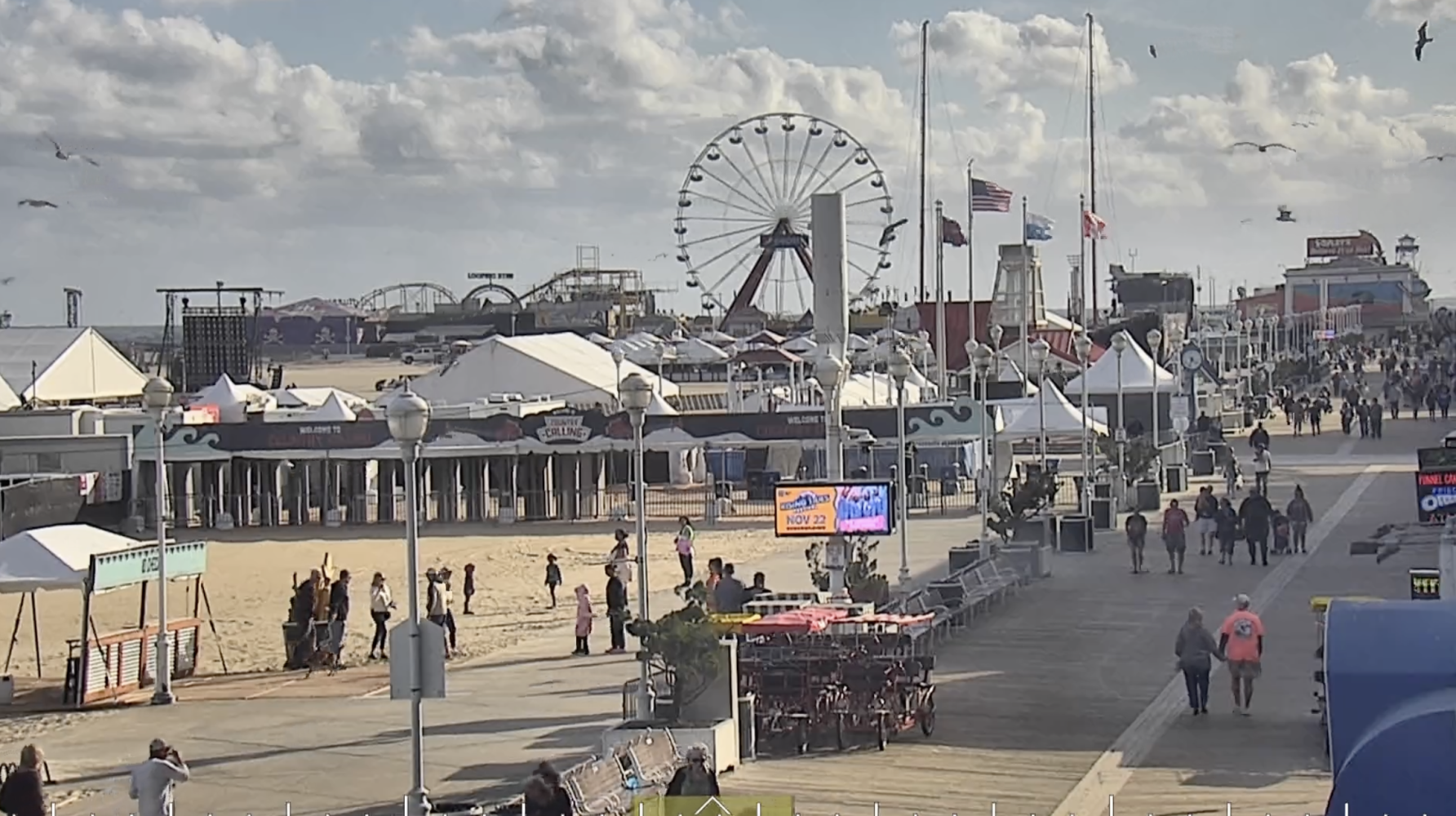 plim plaza live ocean city webcam country calling 2025