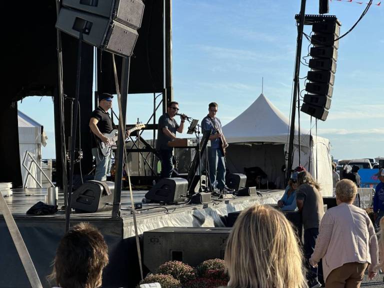 sunfest ocean city band on stage