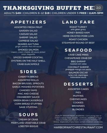 Harrison's Harbor Watch Thanksgiving