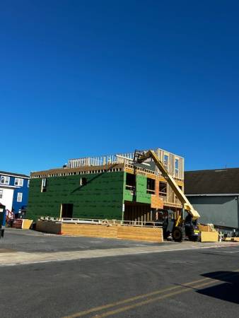 104 Worcester Street construction underway
