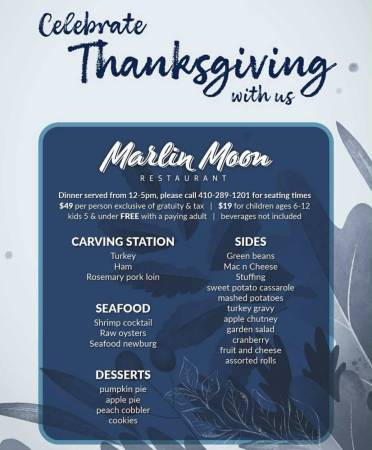Marlin Moon Thanksgiving