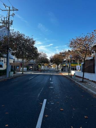 A quiet S. Baltimore Avenue