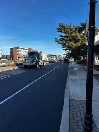 Baltimore Avenue street construction