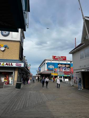 boardwalk view