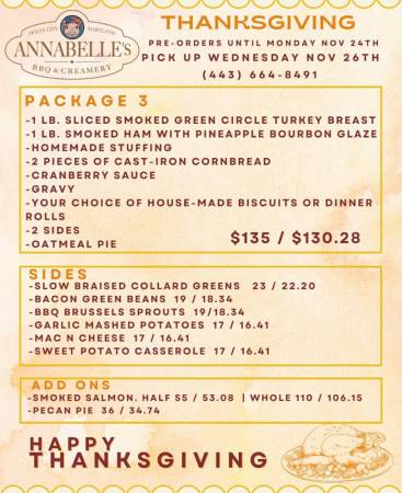 Annasbelle's Thanksgiving